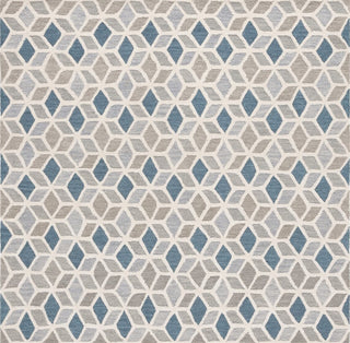 Safavieh Ebony EBN656A Ivory / Blue Area Rug Square