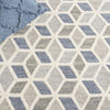 Safavieh Ebony EBN656F Ivory / Grey Area Rug Detail