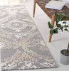 Safavieh Ebony EBN657F Grey / Ivory Area Rug Room Scene Feature
