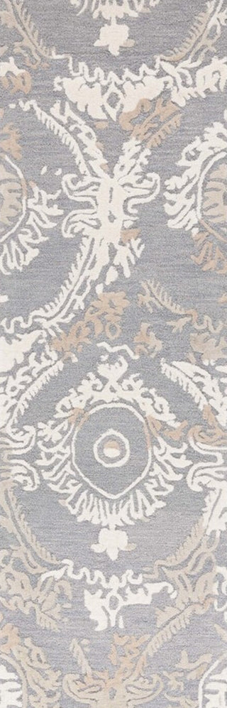 Safavieh Ebony EBN657F Grey / Ivory Area Rug Runner