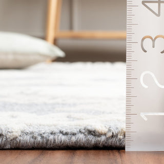 Safavieh Ebony EBN657F Grey / Ivory Area Rug Detail
