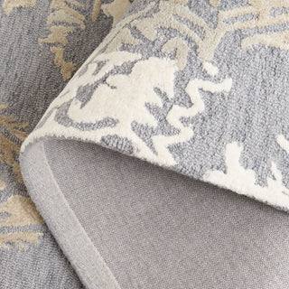 Safavieh Ebony EBN657F Grey / Ivory Area Rug Fold