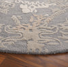 Safavieh Ebony EBN657F Grey / Ivory Area Rug Detail