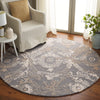 Safavieh Ebony EBN657F Grey / Ivory Area Rug Room Scene Feature