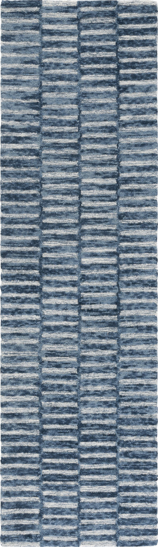 Safavieh Ebony EBN751N Navy / Light Blue Area Rug Runner