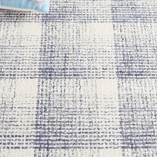 Safavieh Ebony EBN806M Ivory / Blue Area Rug Detail