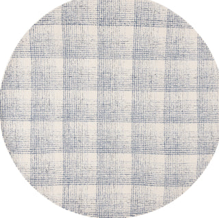 Safavieh Ebony EBN806M Ivory / Blue Area Rug Round
