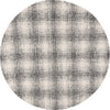 Safavieh Ebony EBN809Z Ivory / Black Area Rug Round