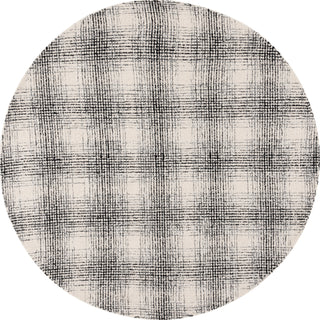 Safavieh Ebony EBN809Z Ivory / Black Area Rug Round