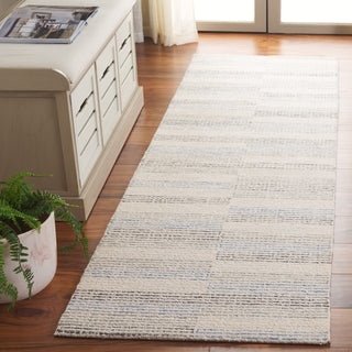 Safavieh Ebony EBN810M Ivory / Blue Area Rug Room Scene