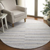 Safavieh Ebony EBN810M Ivory / Blue Area Rug Room Scene