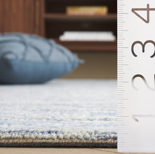 Safavieh Ebony EBN812M Ivory / Blue Area Rug Detail