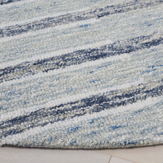 Safavieh Ebony EBN812M Ivory / Blue Area Rug Detail