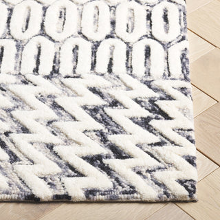Safavieh Ebony EBN813Z Ivory / Black Area Rug Detail