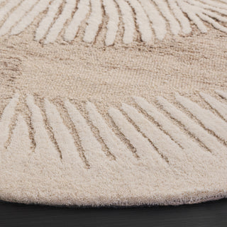 Safavieh Ebony EBN814T Ivory / Brown Area Rug Detail