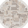 Safavieh Ebony EBN850B Beige / Ivory Area Rug Round