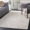 Safavieh Ebony EBN903B Beige / Light Grey Area Rug Room Scene Feature