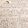 Safavieh Ebony EBN907A Ivory / Brown Area Rug Detail