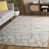 Safavieh Ebony EBN913Y Ivory / Light Green Area Rug Room Scene