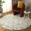 Safavieh Ebony EBN913Y Ivory / Light Green Area Rug Room Scene Feature