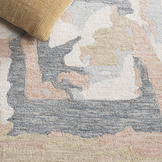 Safavieh Ebony EBN924F Grey / Ivory Area Rug Detail