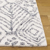 Safavieh Ebony EBN929A Ivory / Grey Area Rug Detail