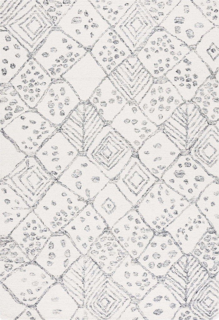 Safavieh Ebony EBN929A Ivory / Grey Area Rug main image