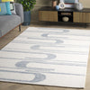 Safavieh Ebony EBN951M Ivory / Blue Area Rug Room Scene