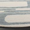 Safavieh Ebony EBN951M Ivory / Blue Area Rug Detail