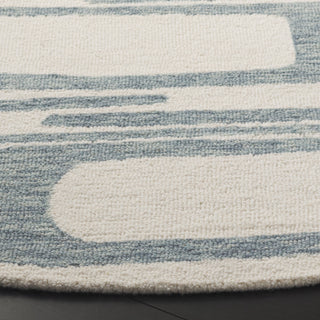 Safavieh Ebony EBN951M Ivory / Blue Area Rug Detail