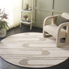 Safavieh Ebony EBN951Y Ivory / Green Area Rug Room Scene Feature
