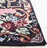 Safavieh Easy Care ECR103Z Black / Pink Machine Washable Area Rug Detail