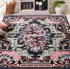 Safavieh Easy Care ECR103Z Black / Pink Machine Washable Area Rug Room Scene Feature