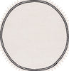 Safavieh Easy Care ECR201A Ivory Machine Washable Area Rug Round