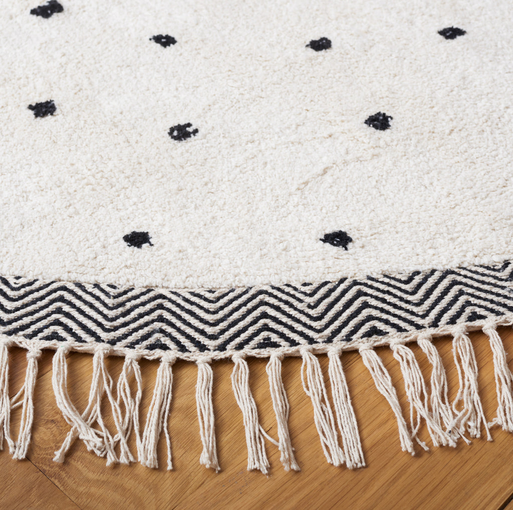 Safavieh Easy Care ECR203Z Ivory / Black Machine Washable Area Rug main image