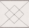 Safavieh Easy Care ECR210A Ivory / Black Area Rug Square