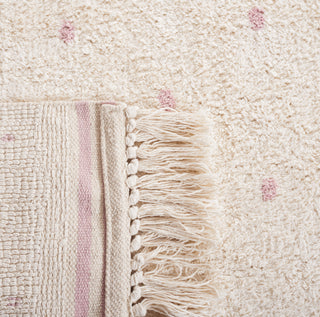 Safavieh Easy Care ECR212U Ivory / Pink Area Rug Backing