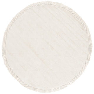 Safavieh Easy Care ECR213A Ivory Machine Washable Area Rug Round