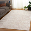 Safavieh Easy Care ECR214A Ivory Machine Washable Area Rug Room Scene Feature
