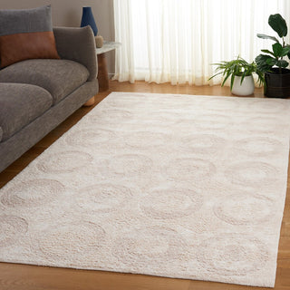 Safavieh Easy Care ECR214A Ivory Machine Washable Area Rug Room Scene Feature