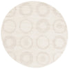 Safavieh Easy Care ECR214A Ivory Machine Washable Area Rug Round