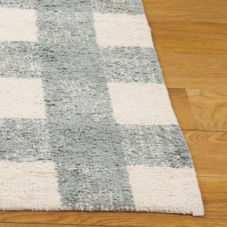 Safavieh Easy Care ECR216J Ivory / Teal Area Rug Detail