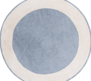 Safavieh Easy Care ECR220M Ivory / Blue Machine Washable Area Rug main image