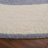 Safavieh Easy Care ECR220M Ivory / Blue Machine Washable Area Rug Detail