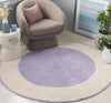 Safavieh Easy Care ECR220V Ivory / Lilac Machine Washable Area Rug Room Scene
