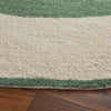Safavieh Easy Care ECR220Y Ivory / Green Machine Washable Area Rug Detail