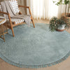 Safavieh Easy Care ECR221K Turquoise Machine Washable Area Rug Room Scene
