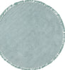 Safavieh Easy Care ECR221K Turquoise Machine Washable Area Rug Round