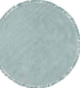 Safavieh Easy Care ECR221K Turquoise Machine Washable Area Rug Round