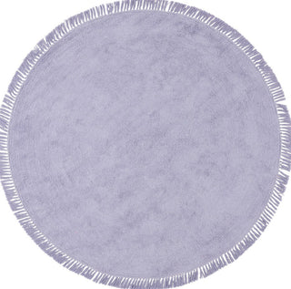Safavieh Easy Care ECR221V Lilac Machine Washable Area Rug Round